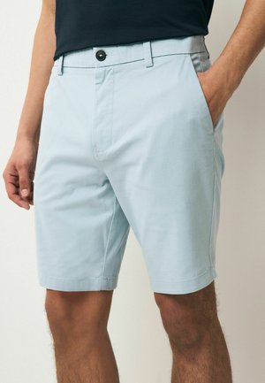 Next SLIM FIT STRETCH CHINO - Shorts - aqua blue