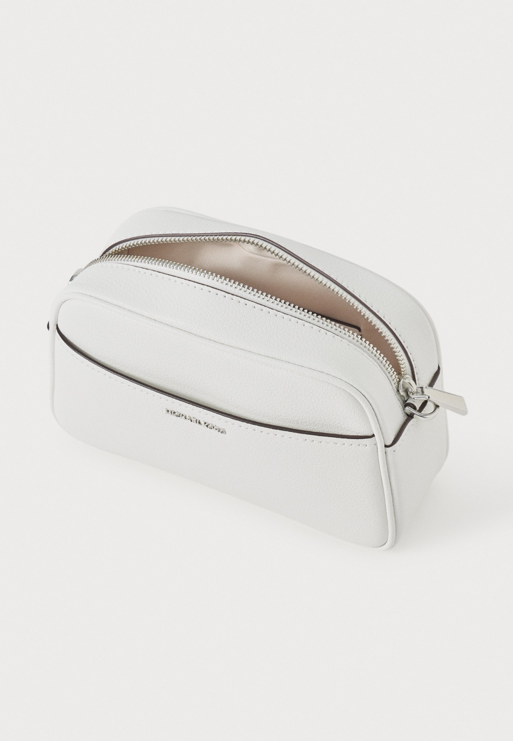 MICHAEL Michael Kors JET SET - Cross body bag - optic white/white