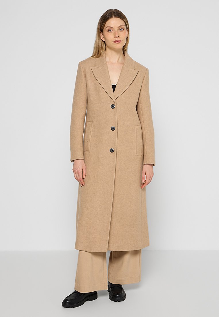 CLAUDIE PIERLOT Mantel zandkleur