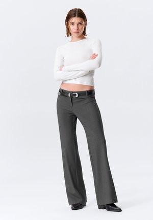 SUITING - Bukse - grey melange dark