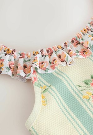 Next FRILL - Maillot de bain - blue floral stripe