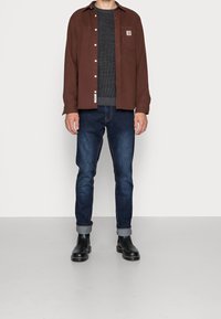 Jack & Jones Stickad tröja - black