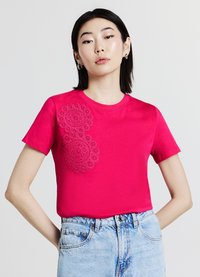 Calliope T-shirt con stampa - fucsia