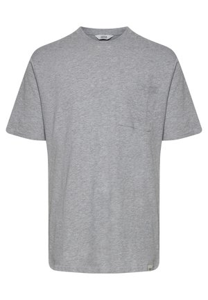 Solid SDDurant - Basic T-shirt - light grey melange