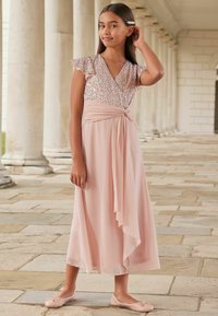Lipsy SLEEVE- REGULAR FIT - Koktailové šaty/večierkové šaty - pink