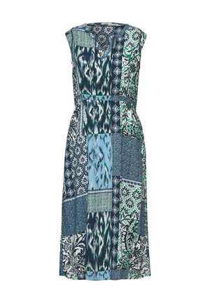 Cecil PATCHWORK PRINT - Freizeitkleid - blau