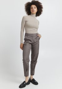 ICHI Pullover - doeskin melange