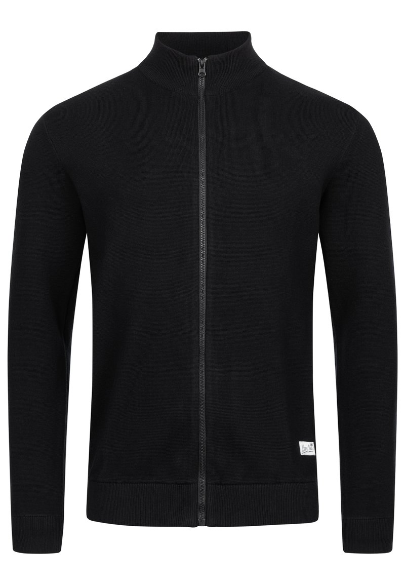 Indicode Hommes Marco Cardigan Gilet à Col Montant - Pull Chaud Et Confortable Pour Homme