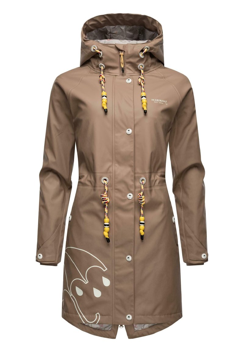 Marikoo - DANCING UMBRELLA - Regenjacke / wasserabweisende Jacke - taupe, Vergrößern