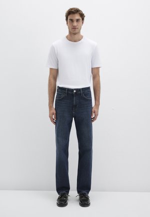TORONTO - Straight leg jeans - dark blue brushed