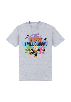 CARE BEARS HAPPY HALLOWEEN - Camiseta estampada - heather grey