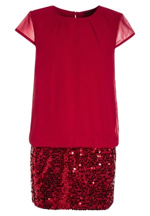 DRESS - Cocktailjurk - red