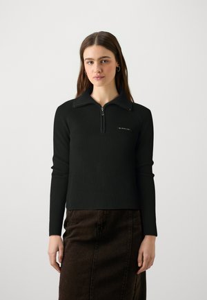 CARRICK - Strickpullover - black