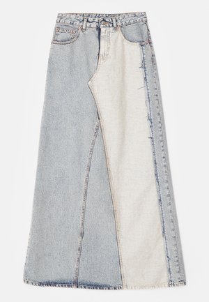 MM6 Maison Margiela LONG SKIRT - A-line skirt - light blue