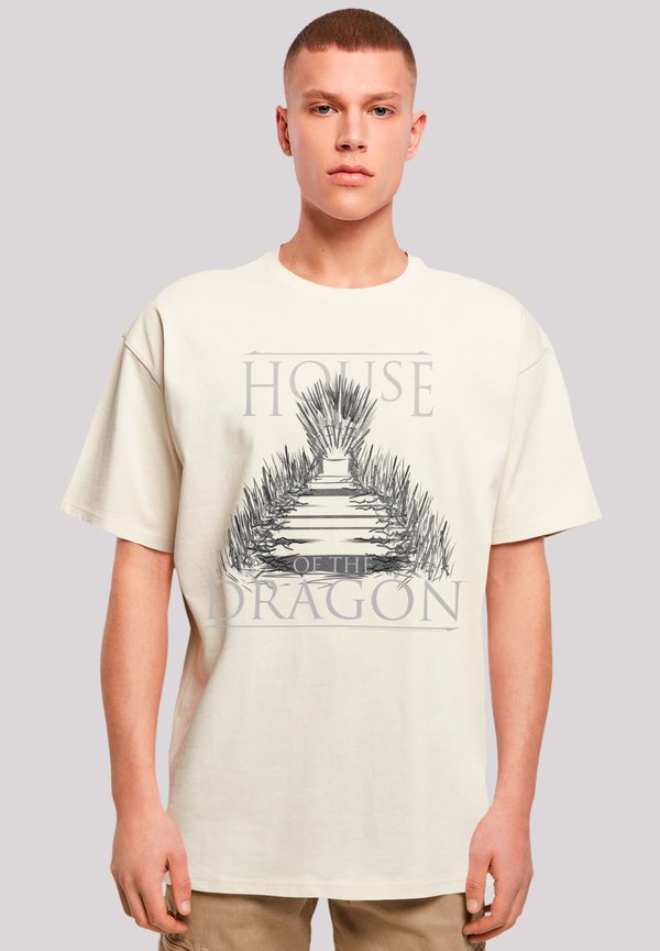 HOUSE OF THE DRAGON THRONE - T-Shirt print - sand
