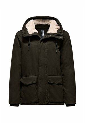 WITH DETACHABLE HOOD - Giacca invernale - komodo