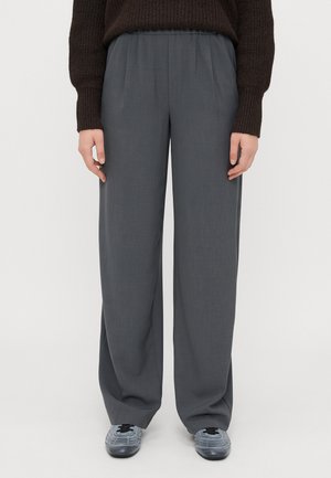 ONLSVEA LIFE PULL UP  - Pantalon classique - dark grey melange