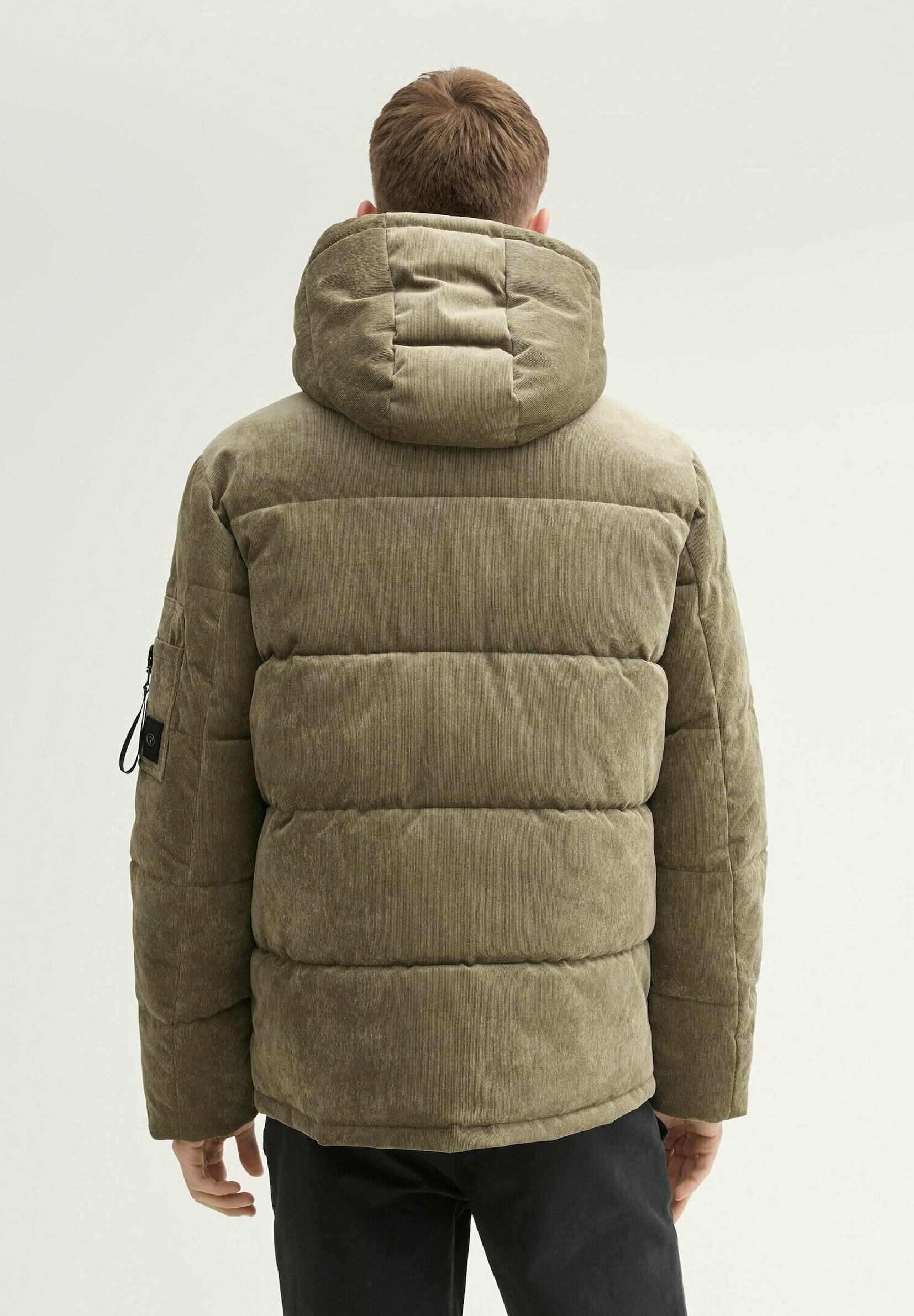 TOM TAILOR Winterjacke - jungle soil green corduroy/khaki - Zalando