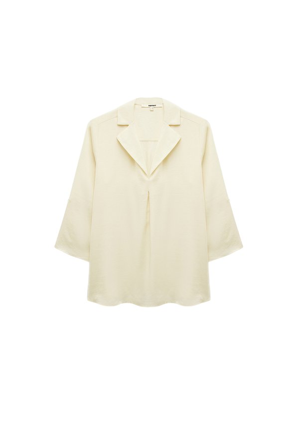 Bluse - beige