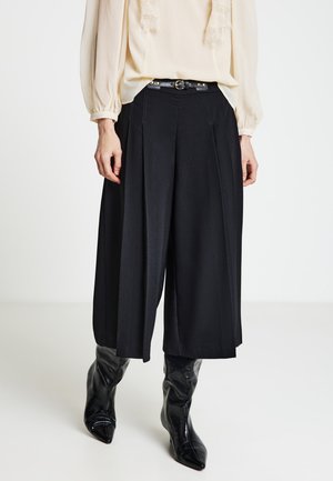 TINTA UNITA - Pantalon classique - ultrablack