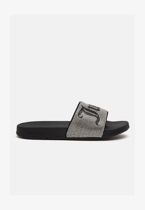 Juicy Couture DONNA DIAMANTE SLIDE - Ciabatte da mare - black