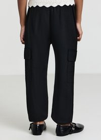 Calliope Cargohose - nero ultrablack