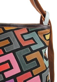 DrachenLeder Handtas - mehrfarbig