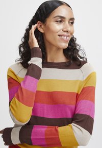 b.young BYMmpimba - Strickpullover - golden spice mix