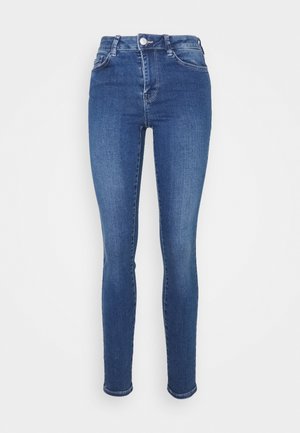 NELA - Džínsy skinny fit - used mid stone blue