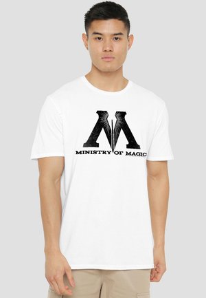 Cotton Soul, HARRY POTTER MINISTRY OF MAGIC - Print T-shirt - white