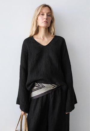 Massimo Dutti Tunika - black