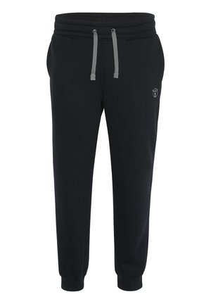 Chiemsee MIT PRINT - Tracksuit bottoms - black beauty