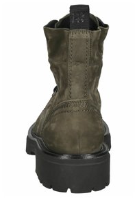 Paul Green Botines con cordones - olive