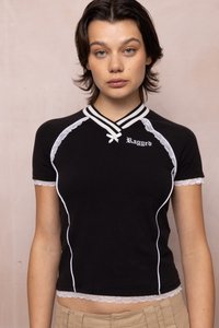 SCORE TEE - T-shirt con stampa - black