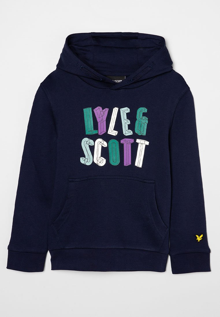 Lyle & Scott Hoodie donkerblauw Lyle & Scott Hoodie donkerblauw