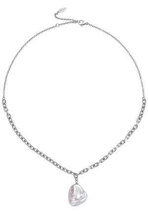 Elli Collana Donna Choker In Argento 925 Placcato Oro Con Quarzo Rosa E Catena A Palla - Look A Strati