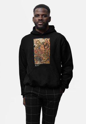 ASHMOLEAN MUSEUM WU SONG TIGER GRAPHIC - Kapuzenpullover - black