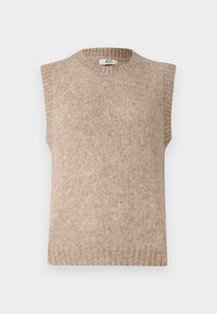 JDYMALONE O NECK VEST - Trui - greige
