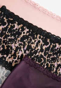 Next TRIM KNICKERS 3 PACK MIDI - Īsās apakšbikses - animal print purple blush pink