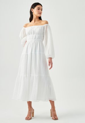 WILLA BURNESE MIDI - Day dress - white