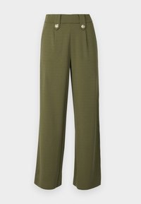 ONLSANIA TIE BUTTON PANT - Püksid - winter moss