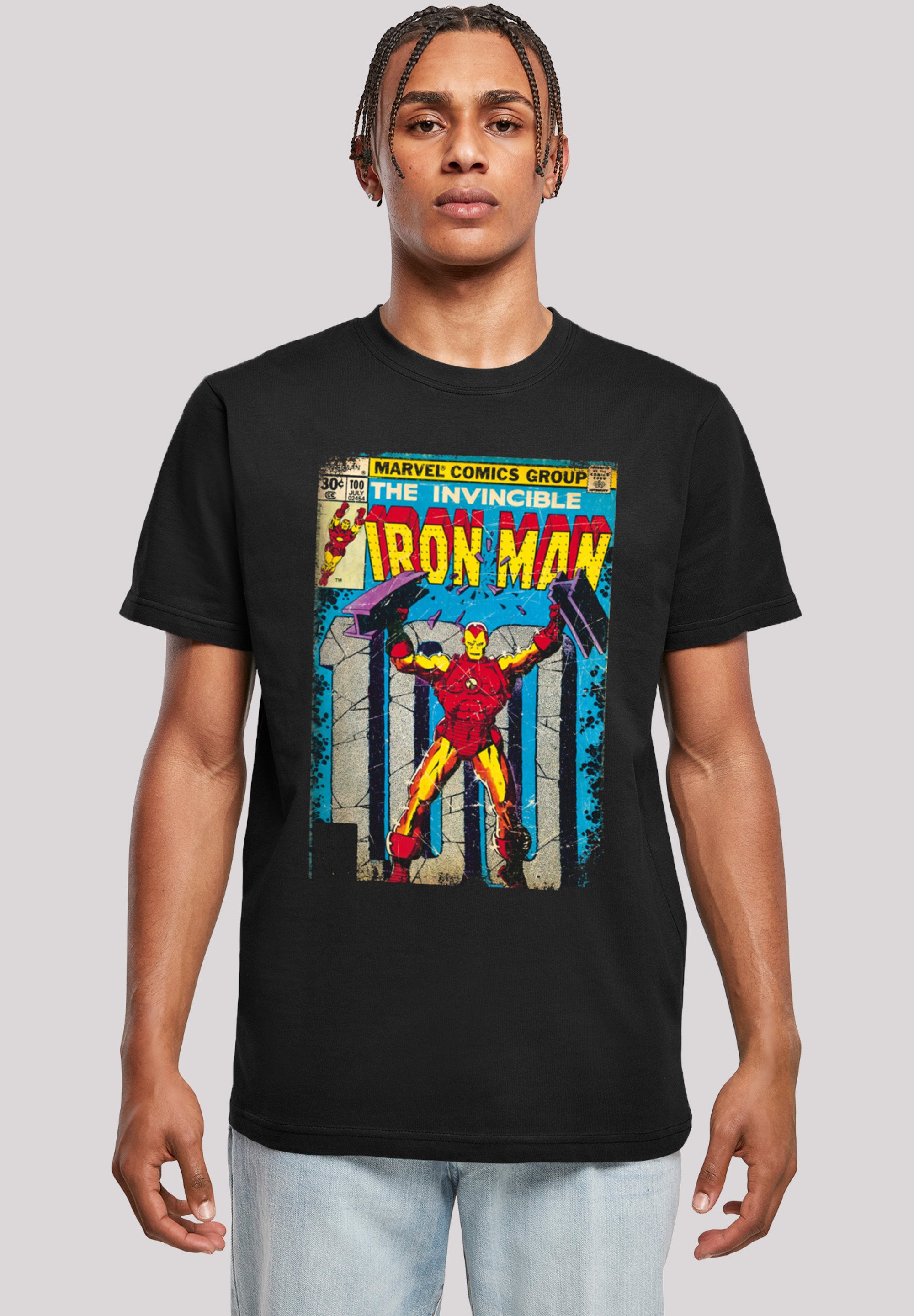 Lot De 5 T-shirts Manches Longues Homme - Coton Doux, Tailles M à 5XL | Couleurs Classiques, Sérigraphie Poitrine
