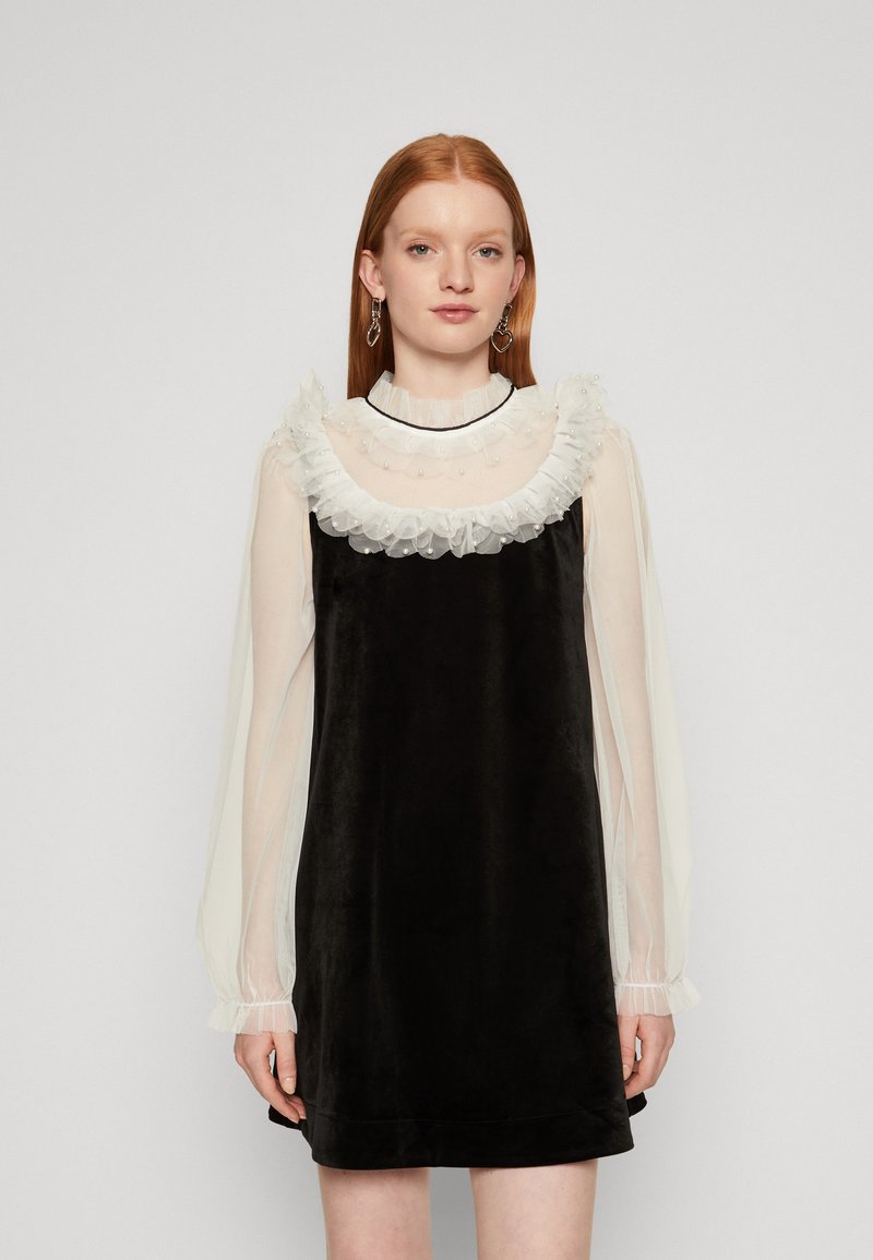 Sister Jane MARBLE MINI DRESS - Cocktail dress / Party dress - black ...