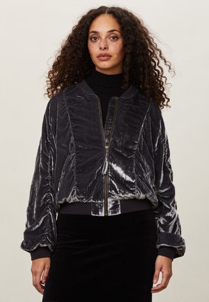 VILJA - Bomber Jacket - asphalt