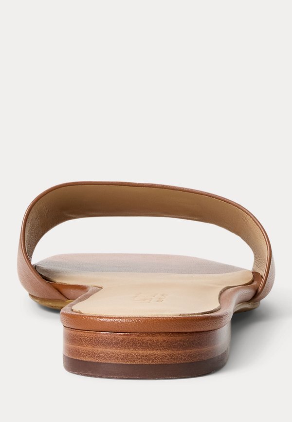 EVERLEY CALFSKIN SLIDE SANDAL - Mules - tan4