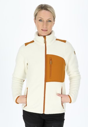 NORDKAP PILE - Fleecejakke - offwhite almond