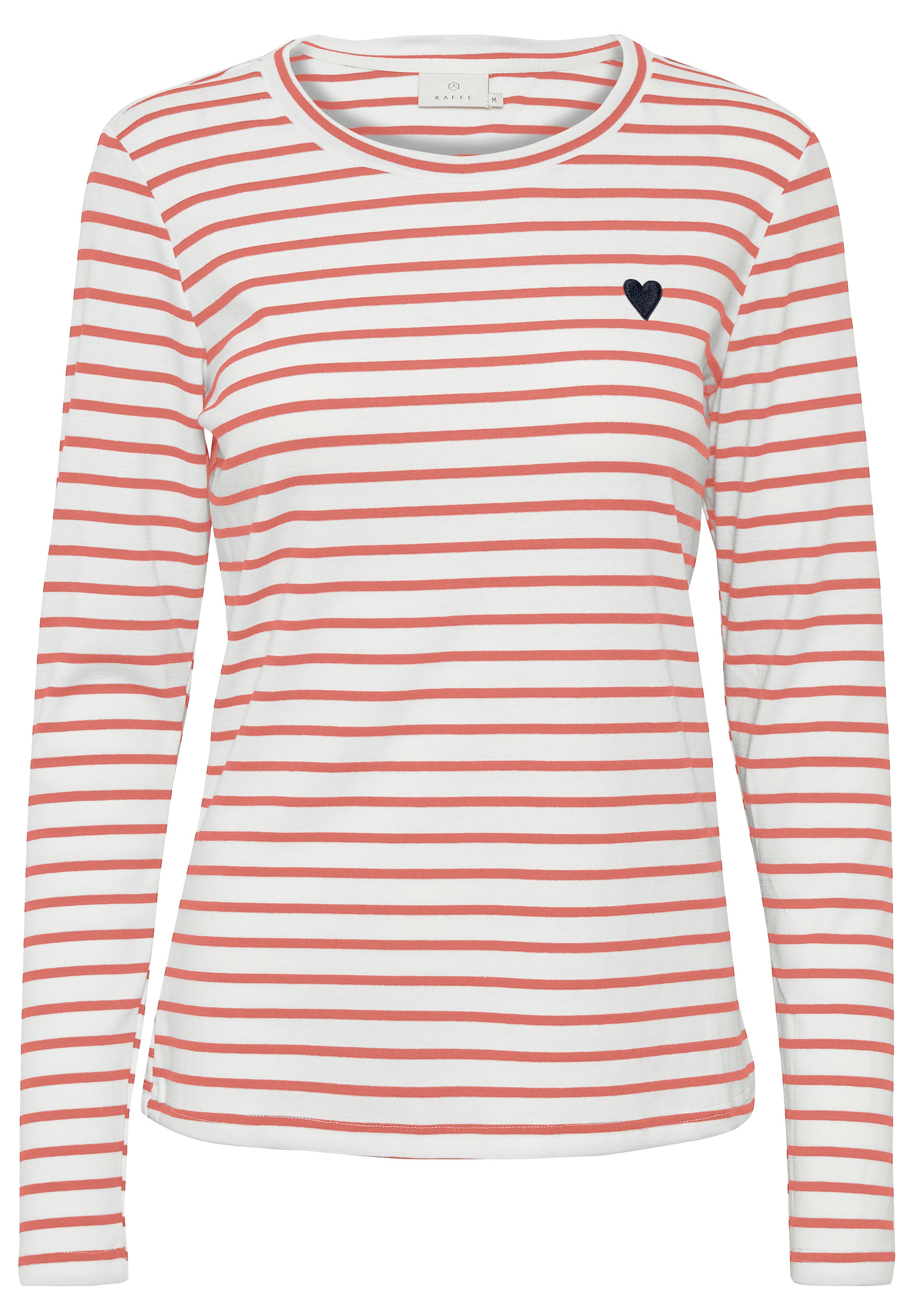 Kaffe LIDDY Longsleeve living coralchalk Zalando.nl Kaffe LIDDY Longsleeve living coralchalk Zalando.nl