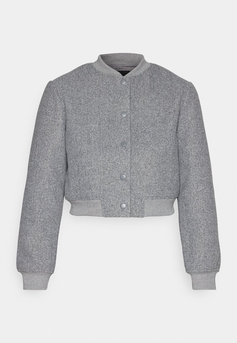 Vero Moda Bomberjacks grijs gemêleerd