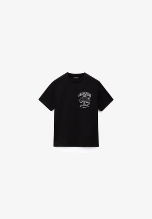 Napapijri, - T-shirt z nadrukiem
