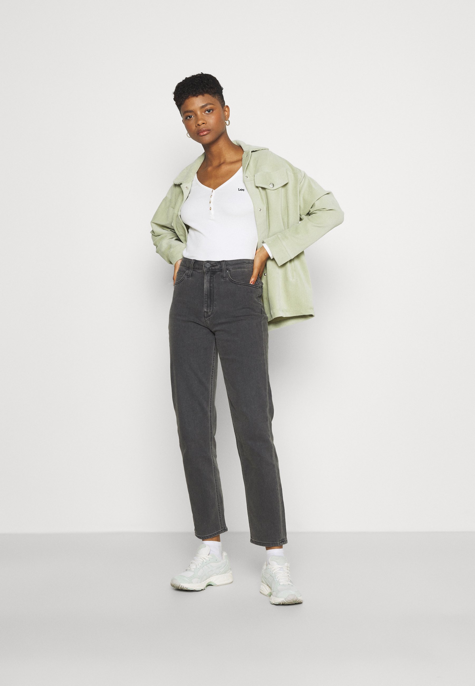 Damer CAROL - Jeans Straight Leg Damer CAROL - Jeans Straight Leg